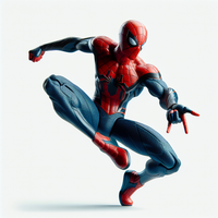 Spider-Man Swinging Vinyl Figurine