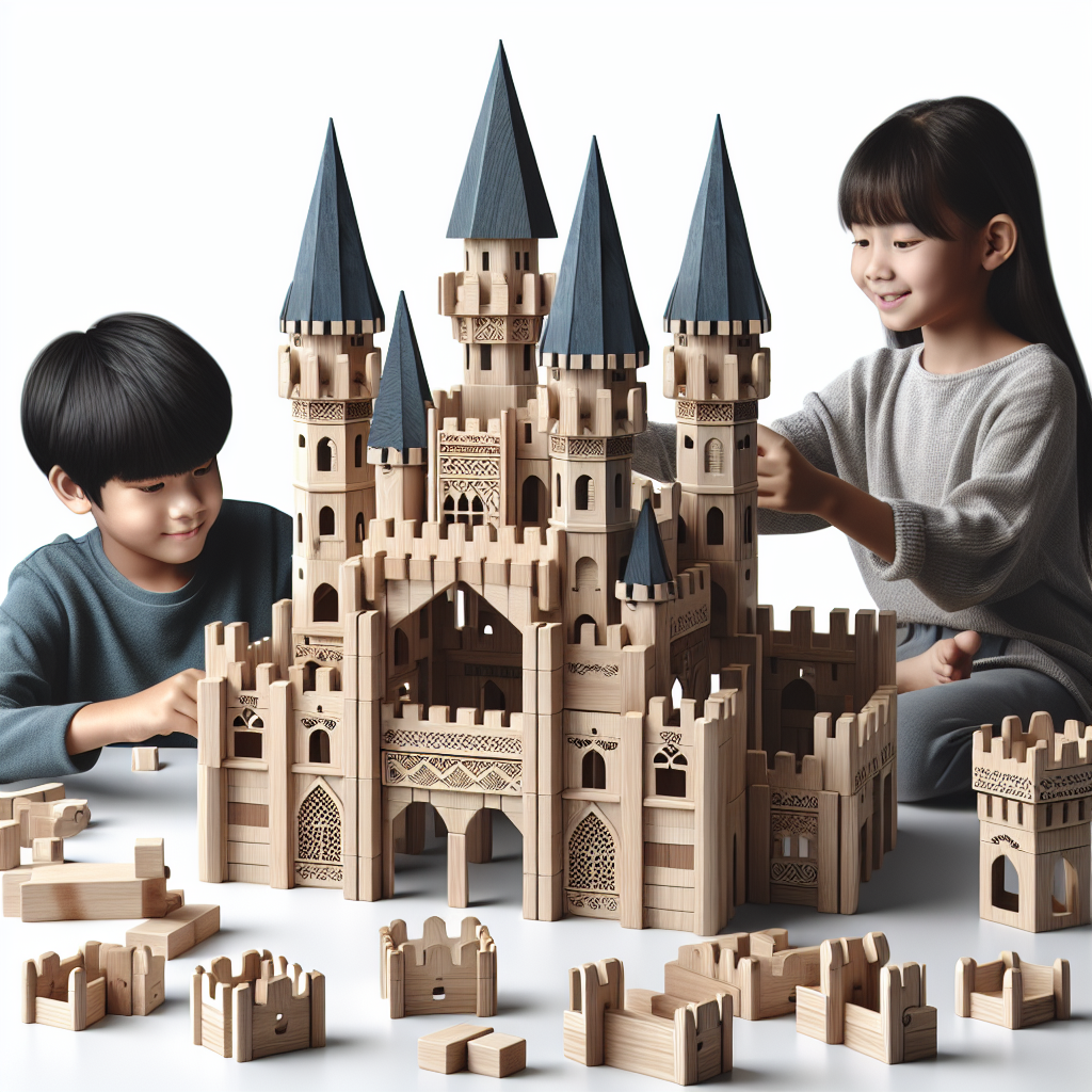 Castle Wooden Blocks Set