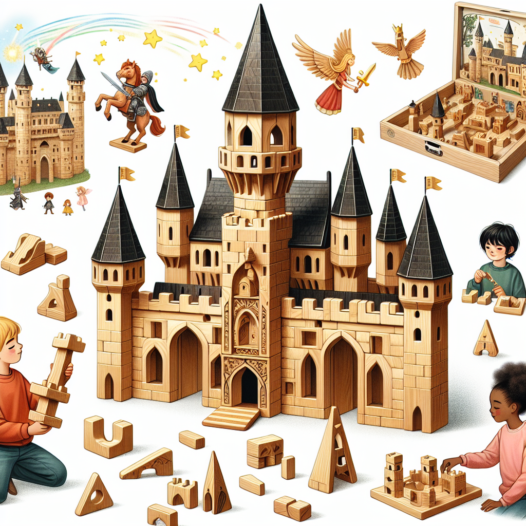 Castle Wooden Blocks Set