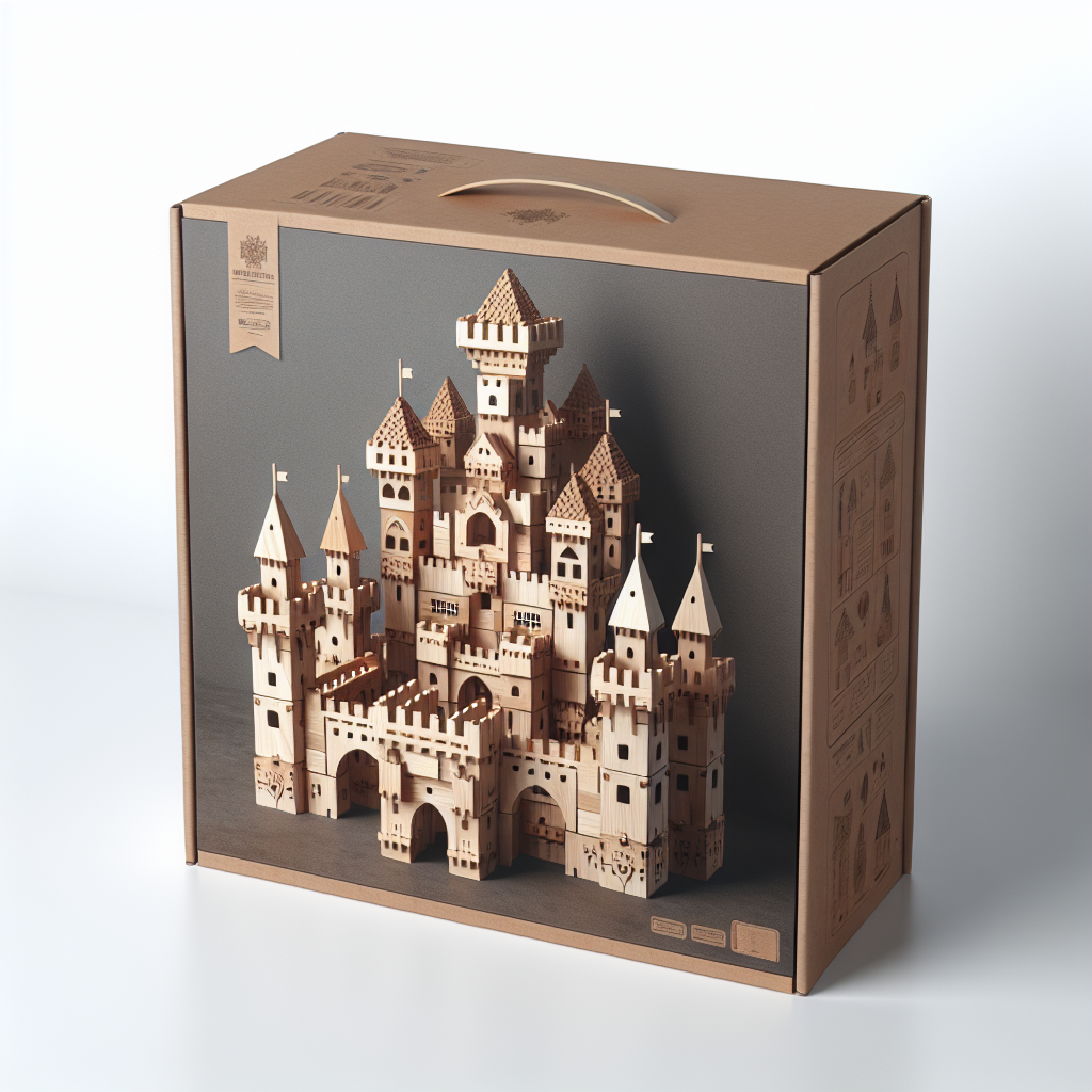 Castle Wooden Blocks Set