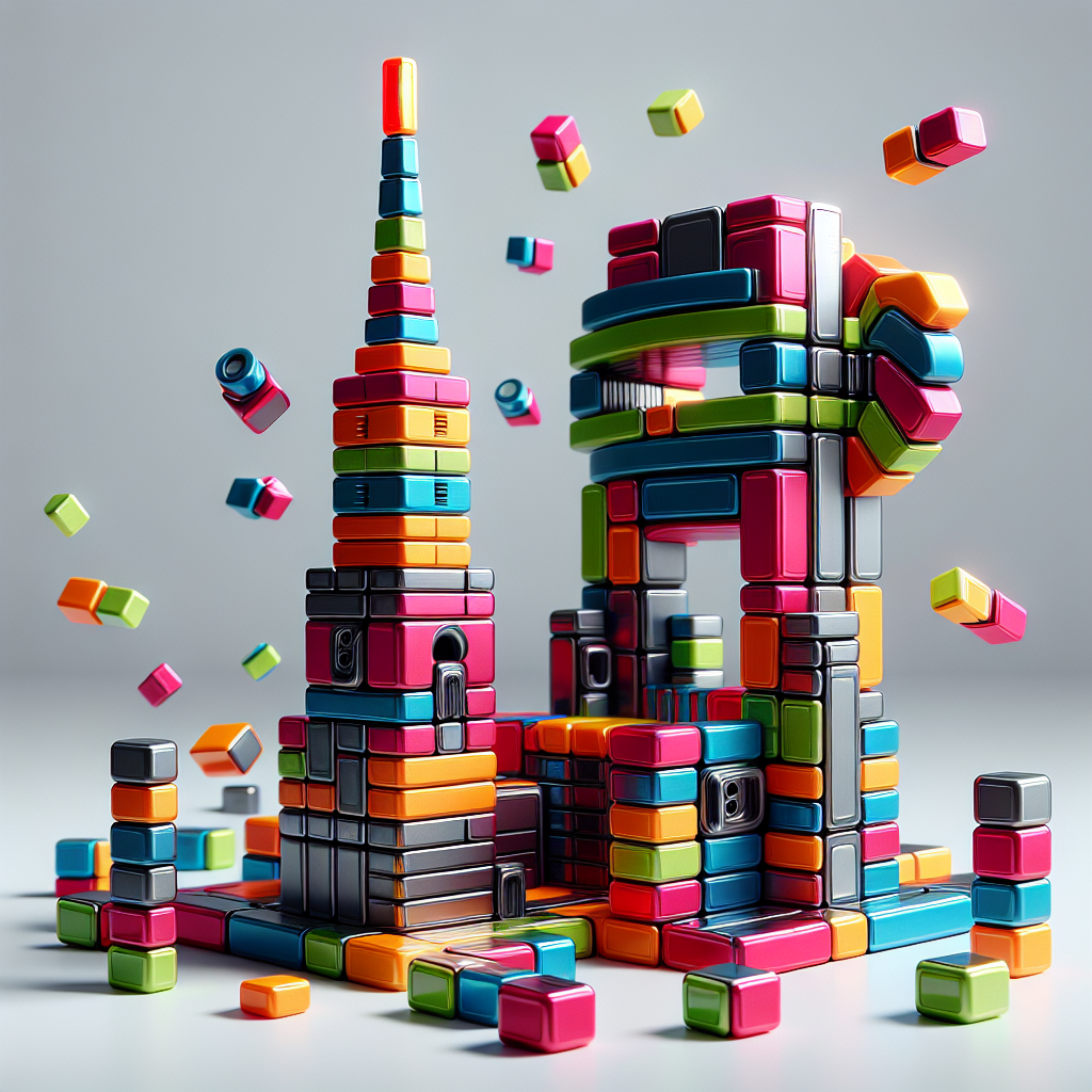 Magnetic Building Blocks Set