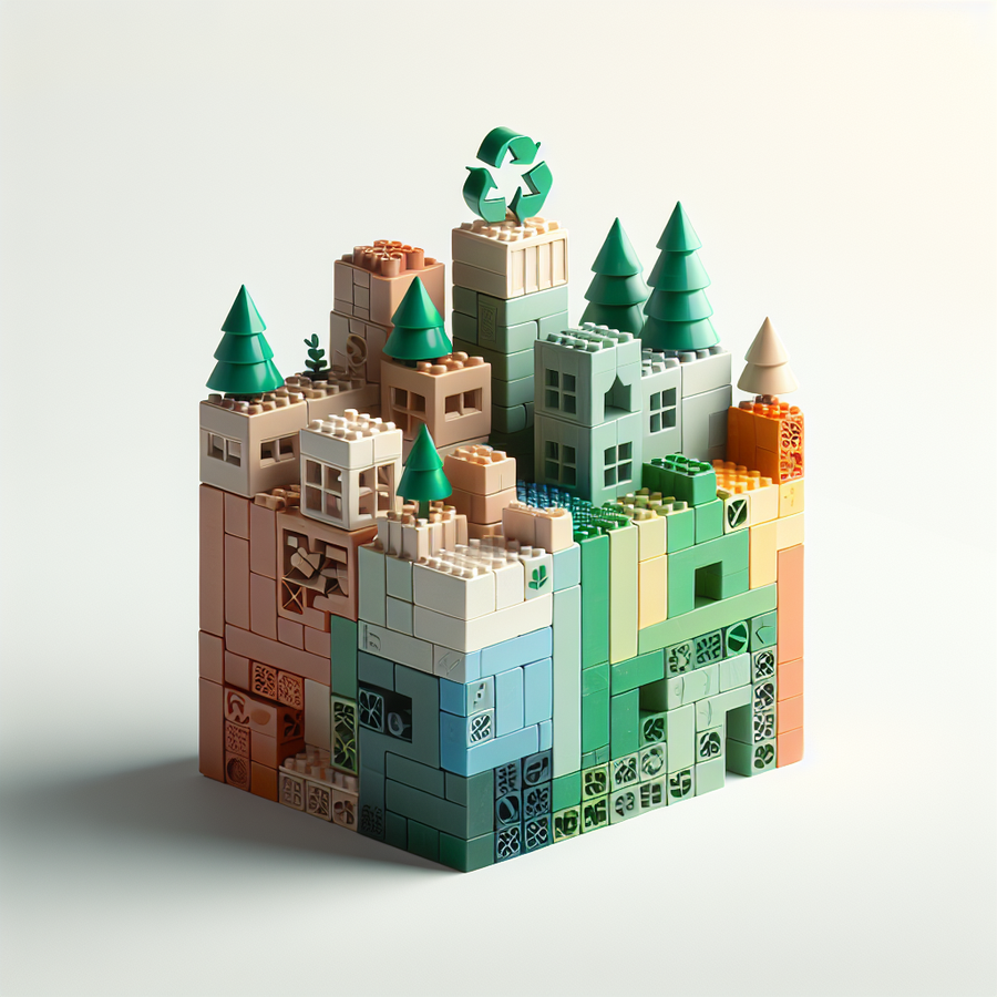 Eco-Friendly Blocks Set