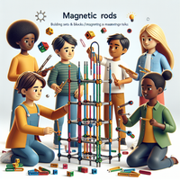 Magnetic Rods STEM Kit