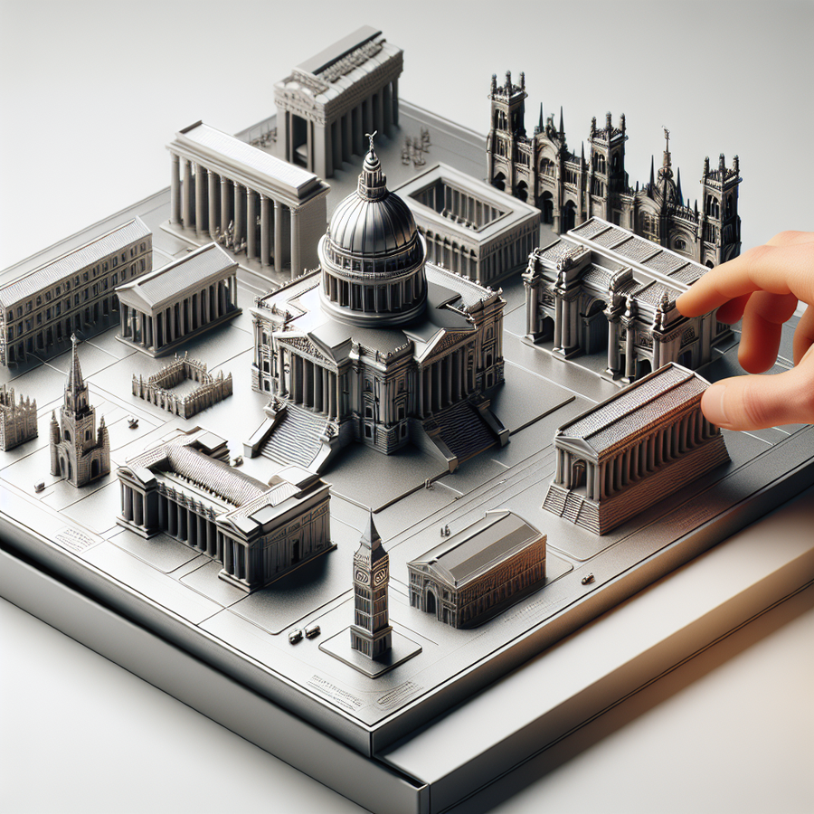 Architectural Landmark Model Set