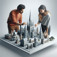 Architectural Landmark Model Set