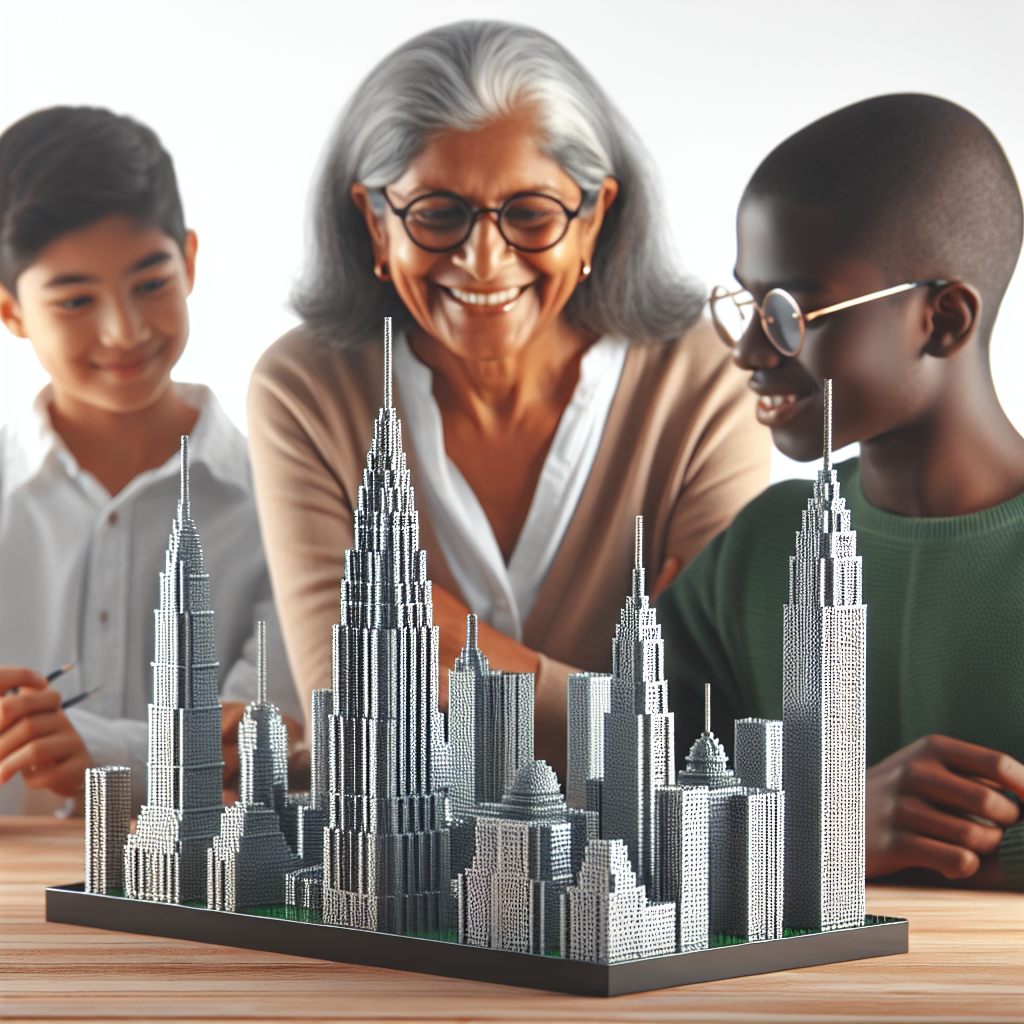 Architectural Landmark Model Set