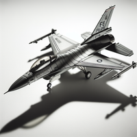 Hot Wings Die-Cast Metal F-16 Fighting Falcon