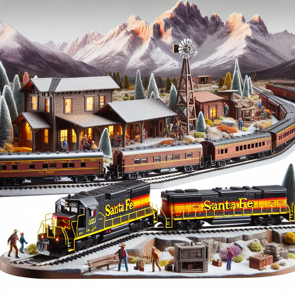 Piko Santa Fe Freight Set