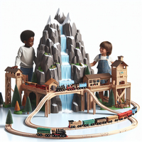 KidKraft Waterfall Mountain Train Set