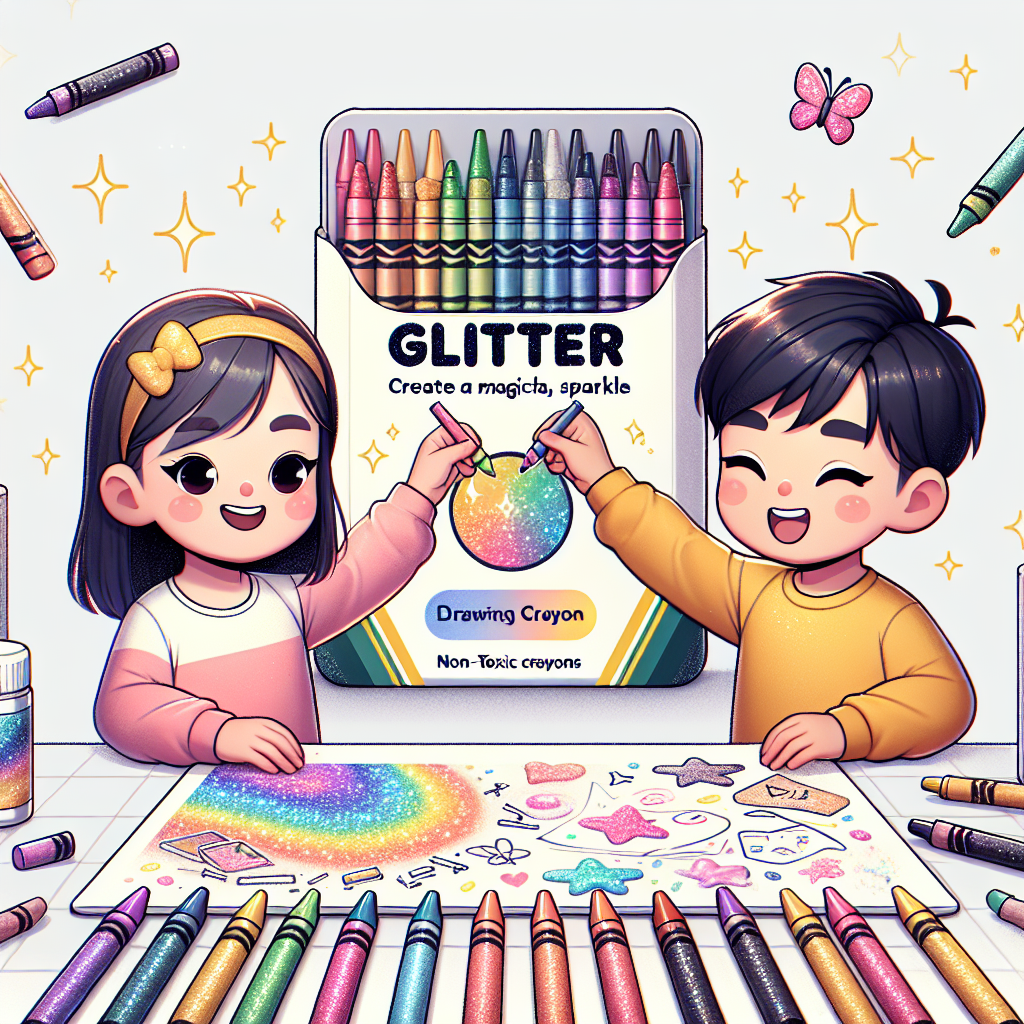 Glitter Crayon Set