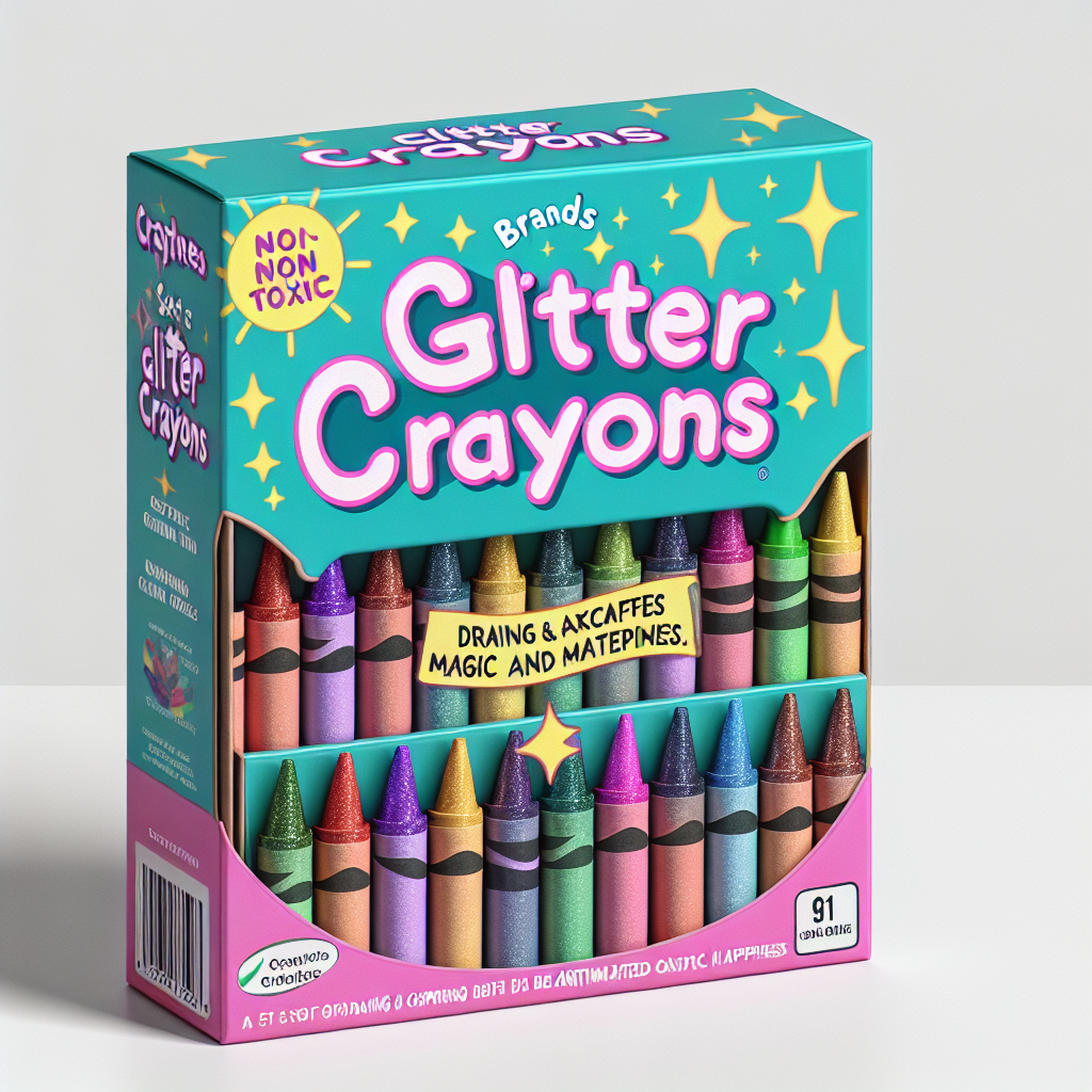 Glitter Crayon Set