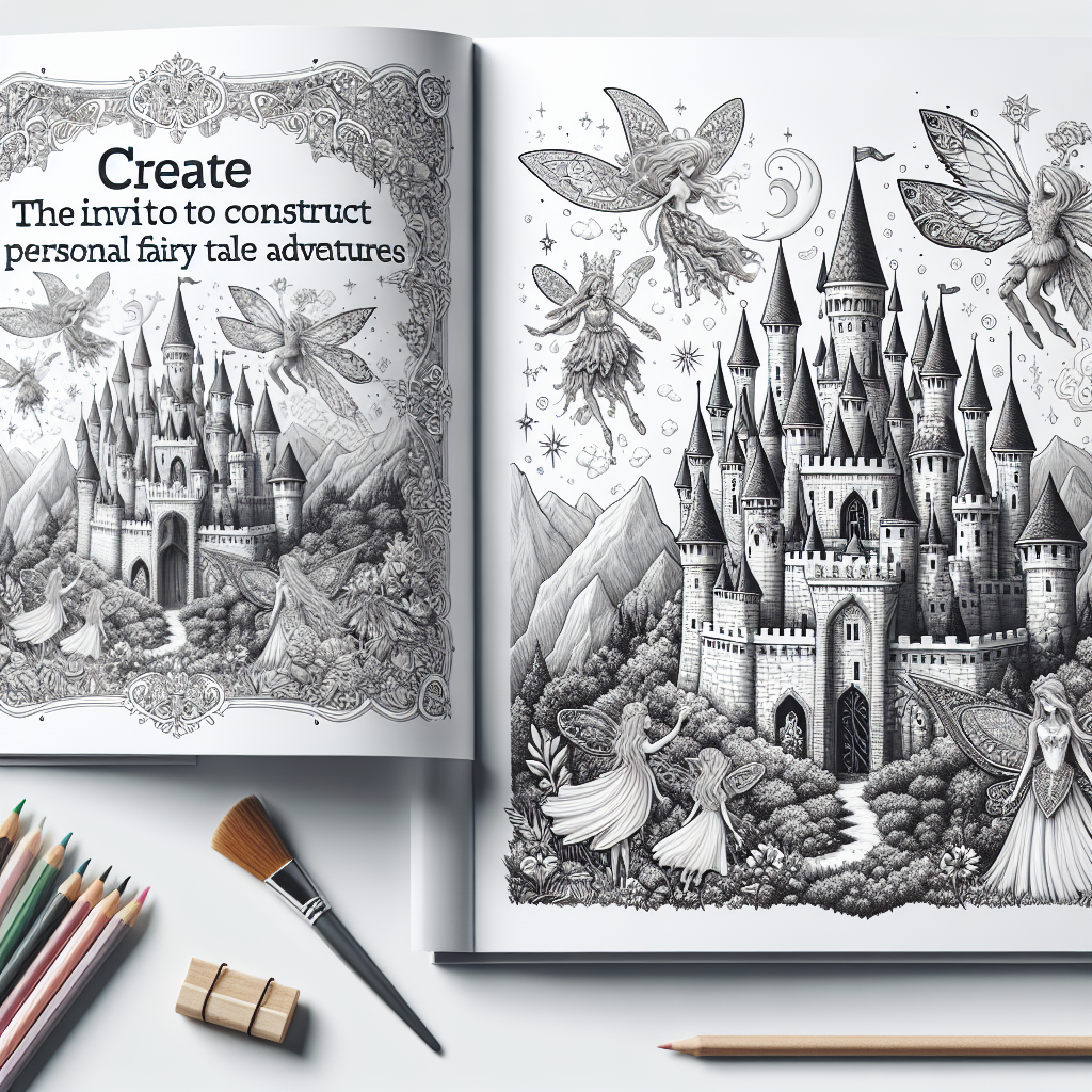 Magical Kingdom Coloring Book