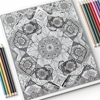 Creative Patterns Coloring Book