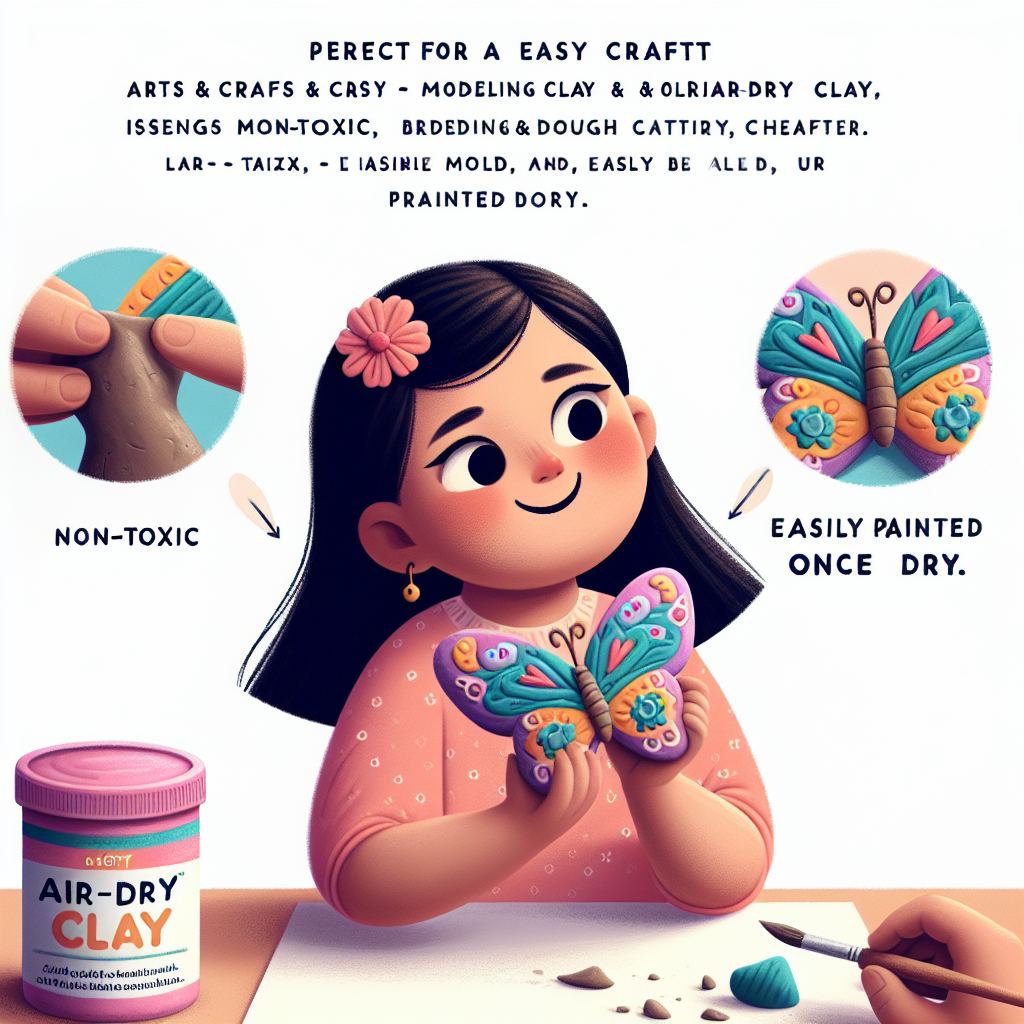 Lightweight Air-Dry Clay