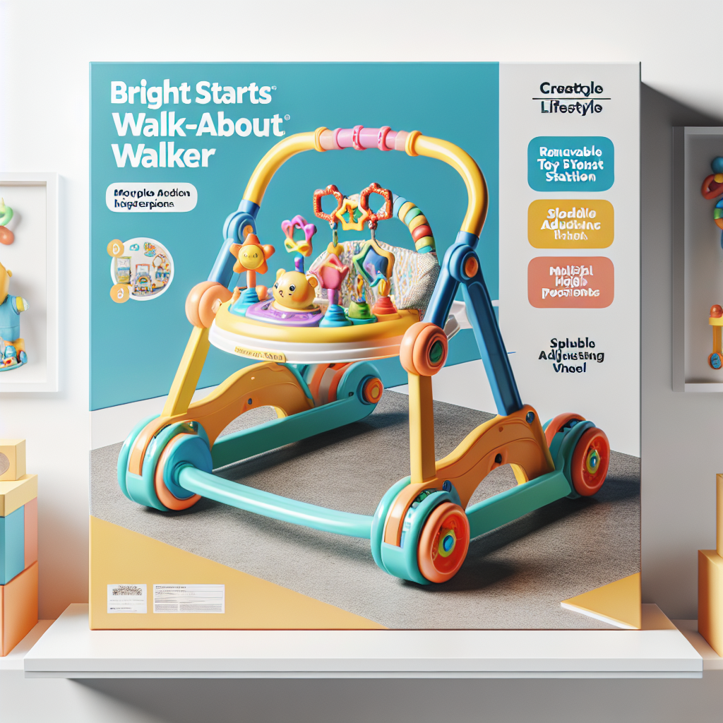 Bright Starts Walk-A-Bout Walker