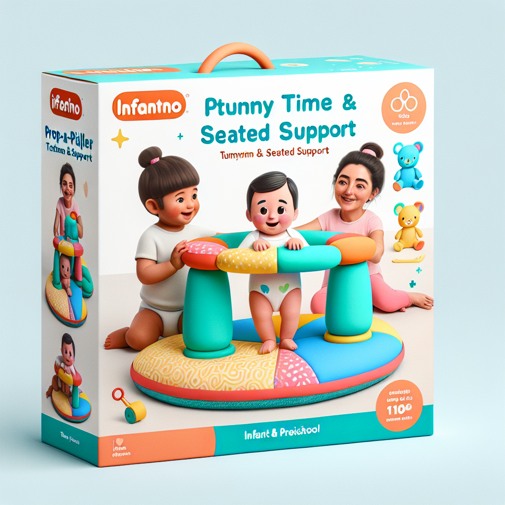 Infantino Prop-A-Pillar Tummy Time & Seated Support