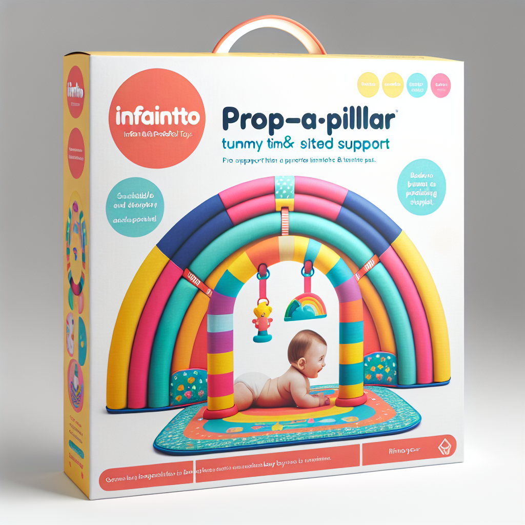 Infantino Prop-A-Pillar Tummy Time & Seated Support