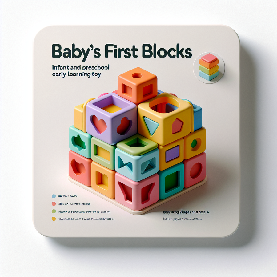 Tinker Nest Baby's First Blocks