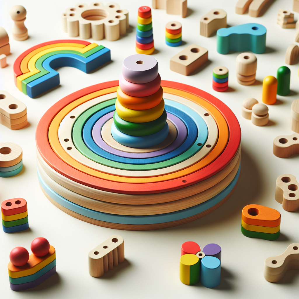 Hape Rainbow Stacker