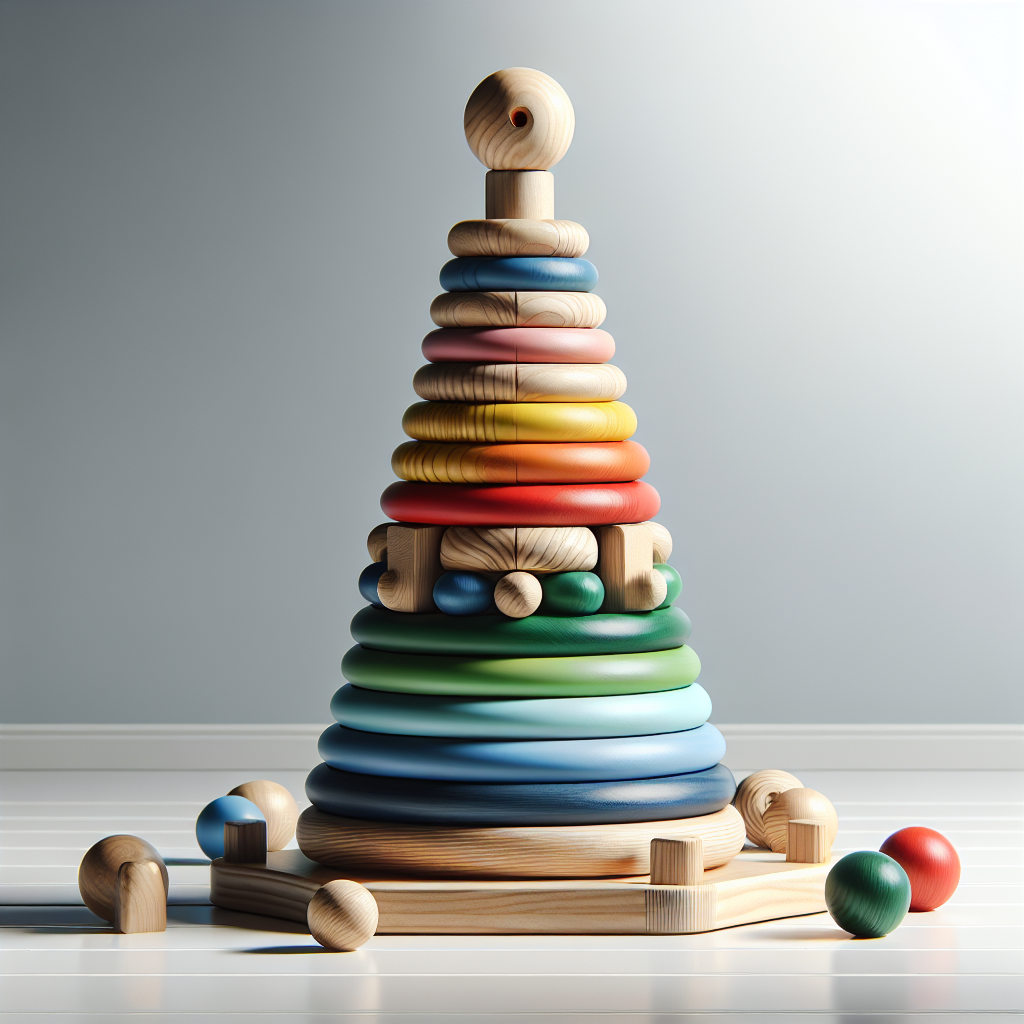 Hape Rainbow Stacker