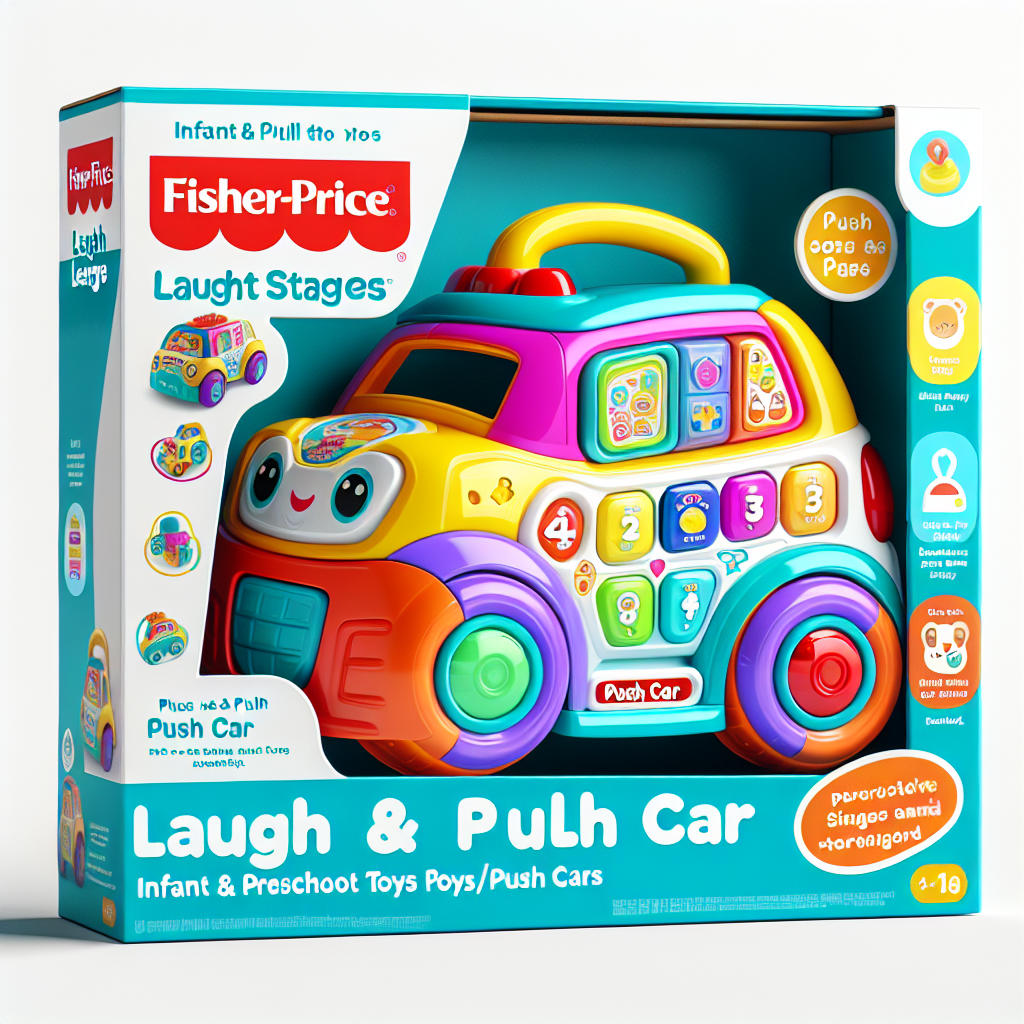 Fisher-Price Laugh & Learn Smart Stages Push Car