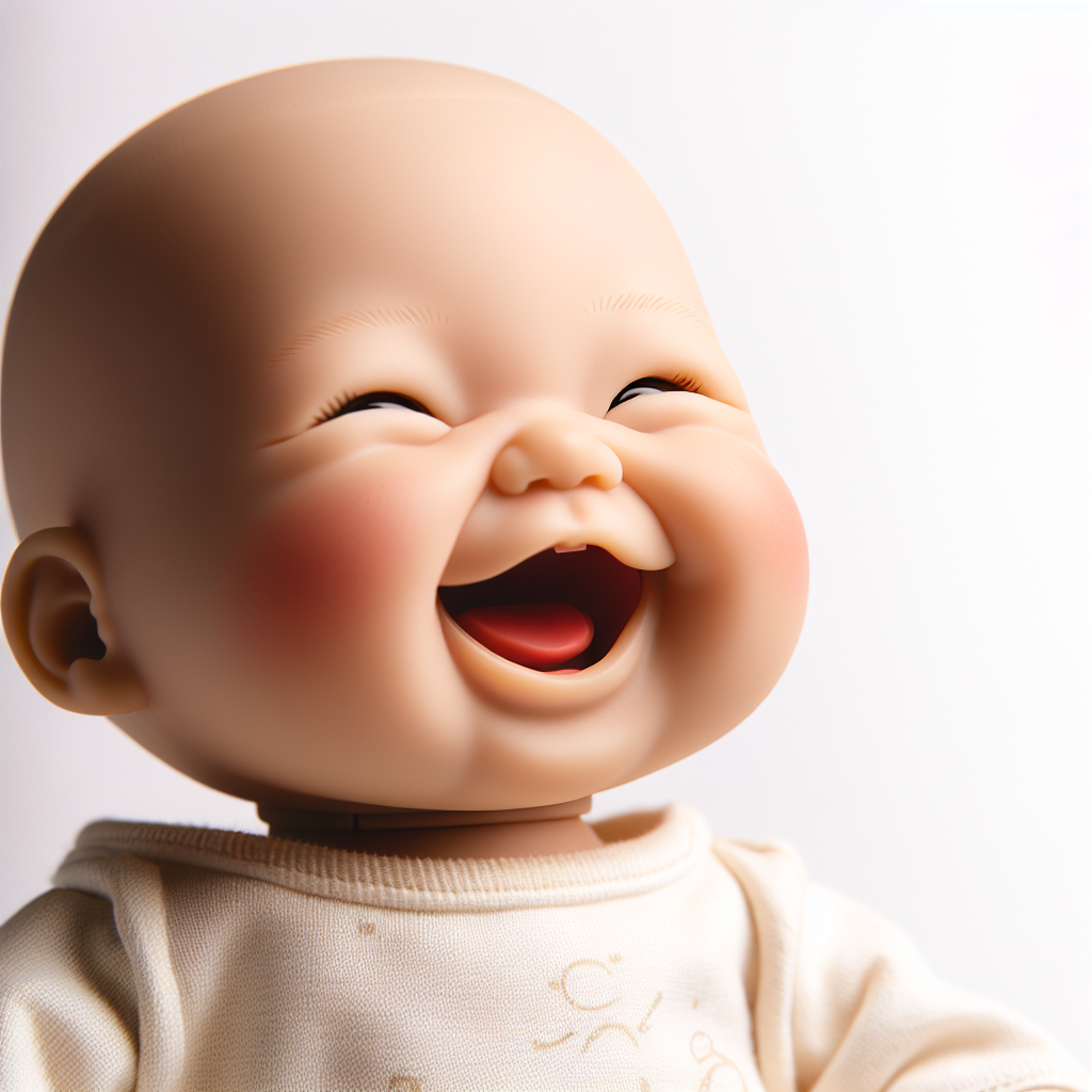 Laughing Newborn Baby Doll