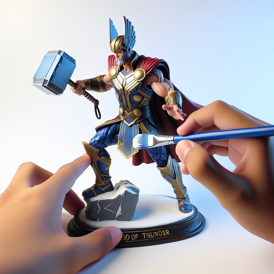 Thor with Mjolnir Vinyl Figurine