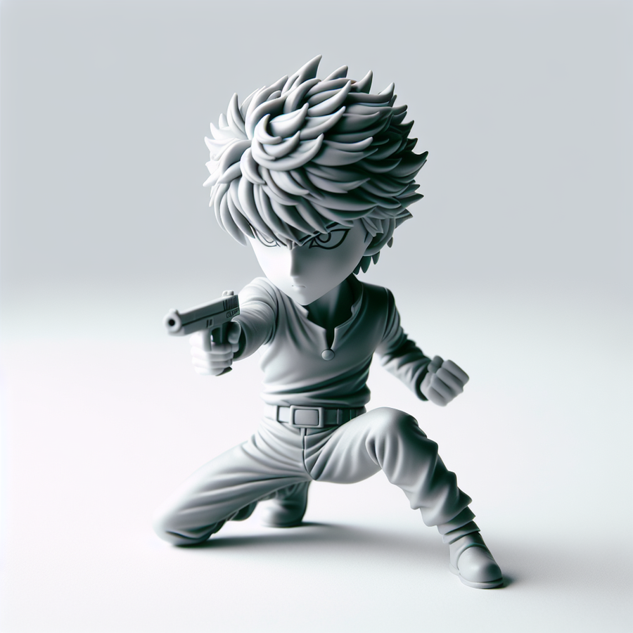Trunks Galick Gun Vinyl Figurine