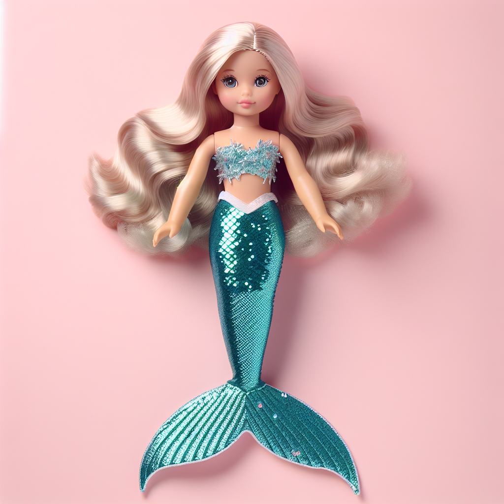 Barbie Mermaid Doll - Blue