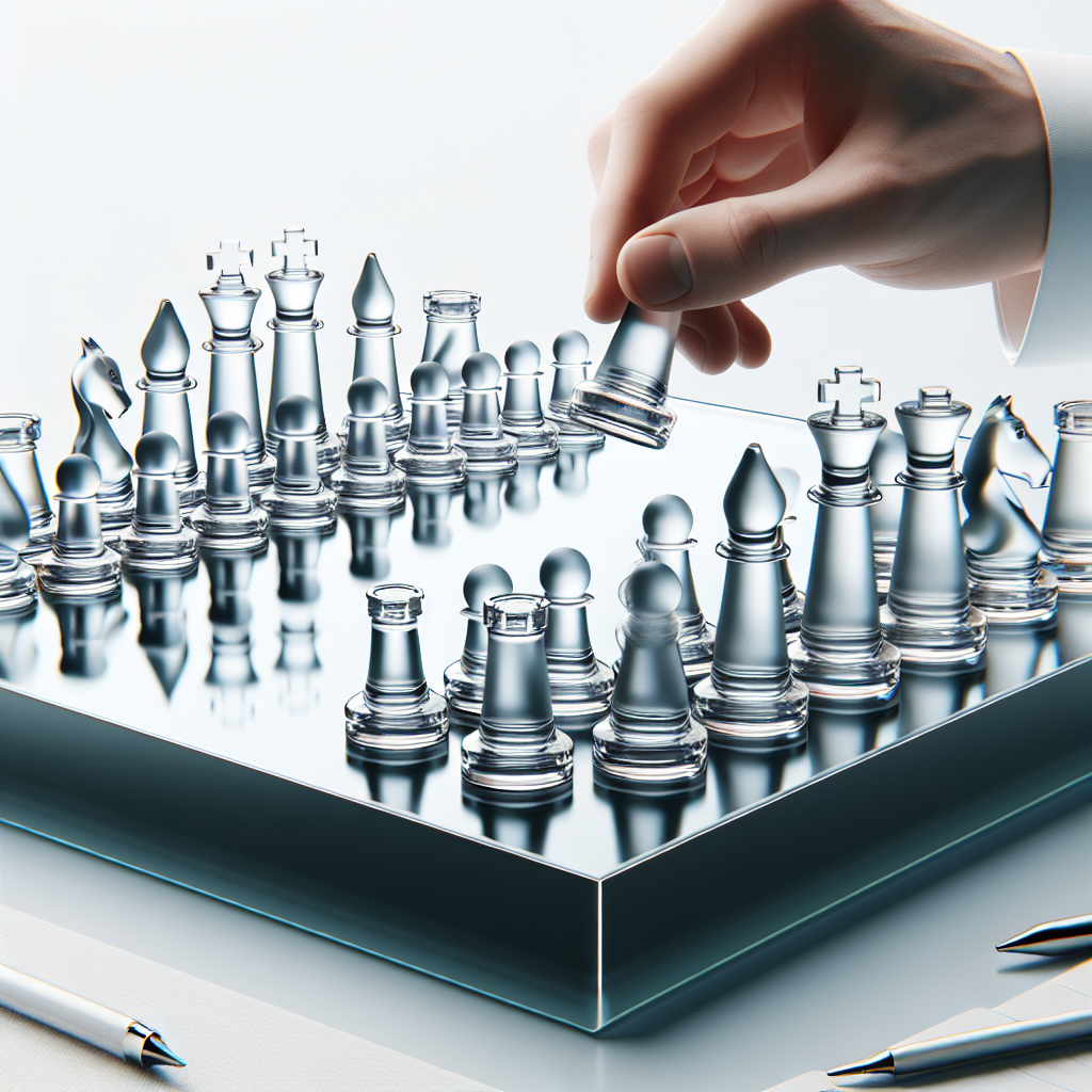 Glass Chess Set