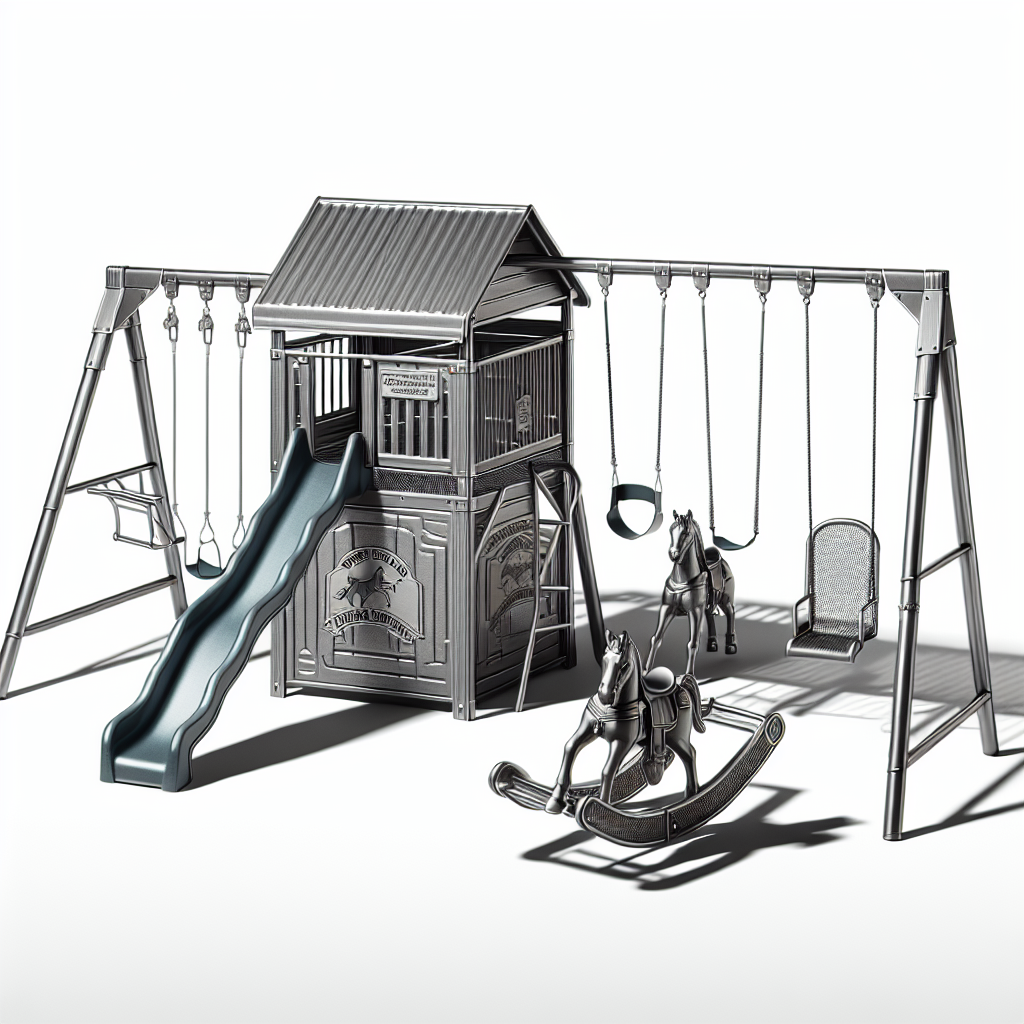 Sportspower Super 8 Fun Metal Swing Set