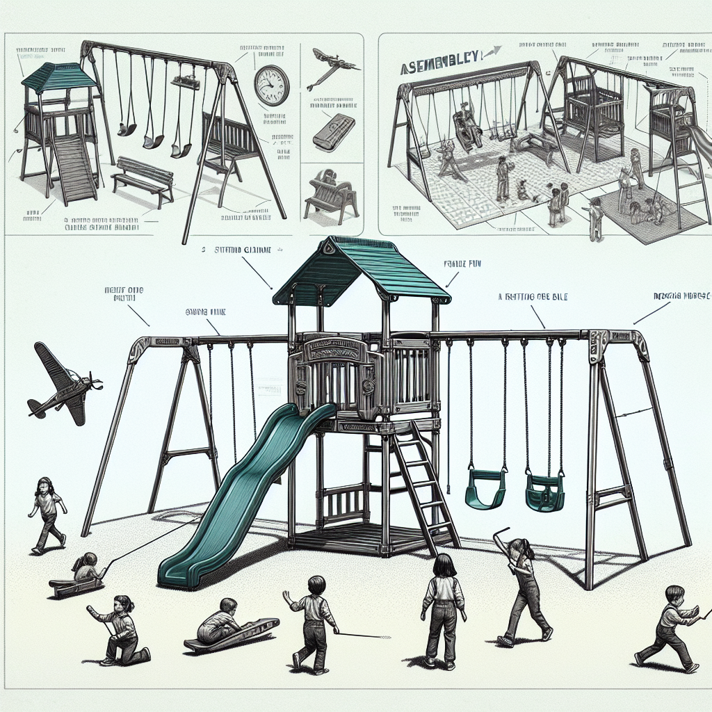 Sportspower Super 8 Fun Metal Swing Set