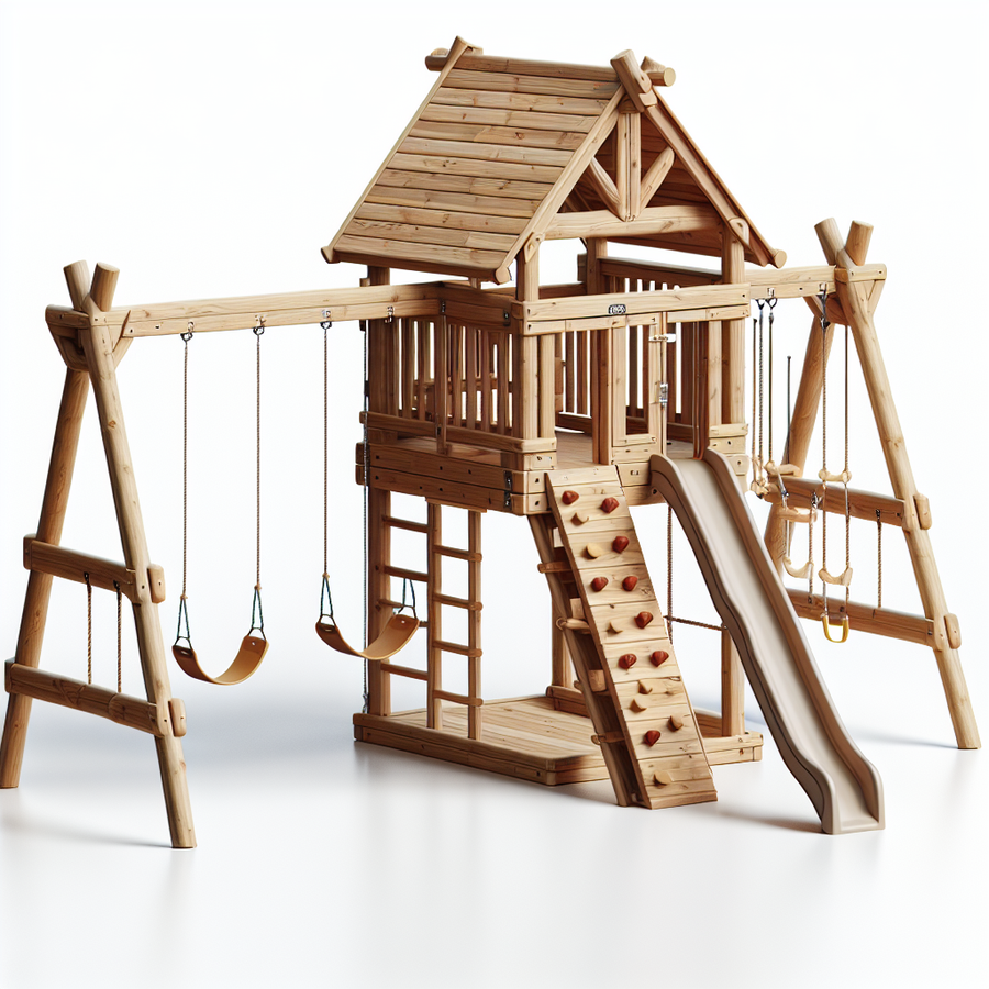 Cedar Summit Wooden Play Set