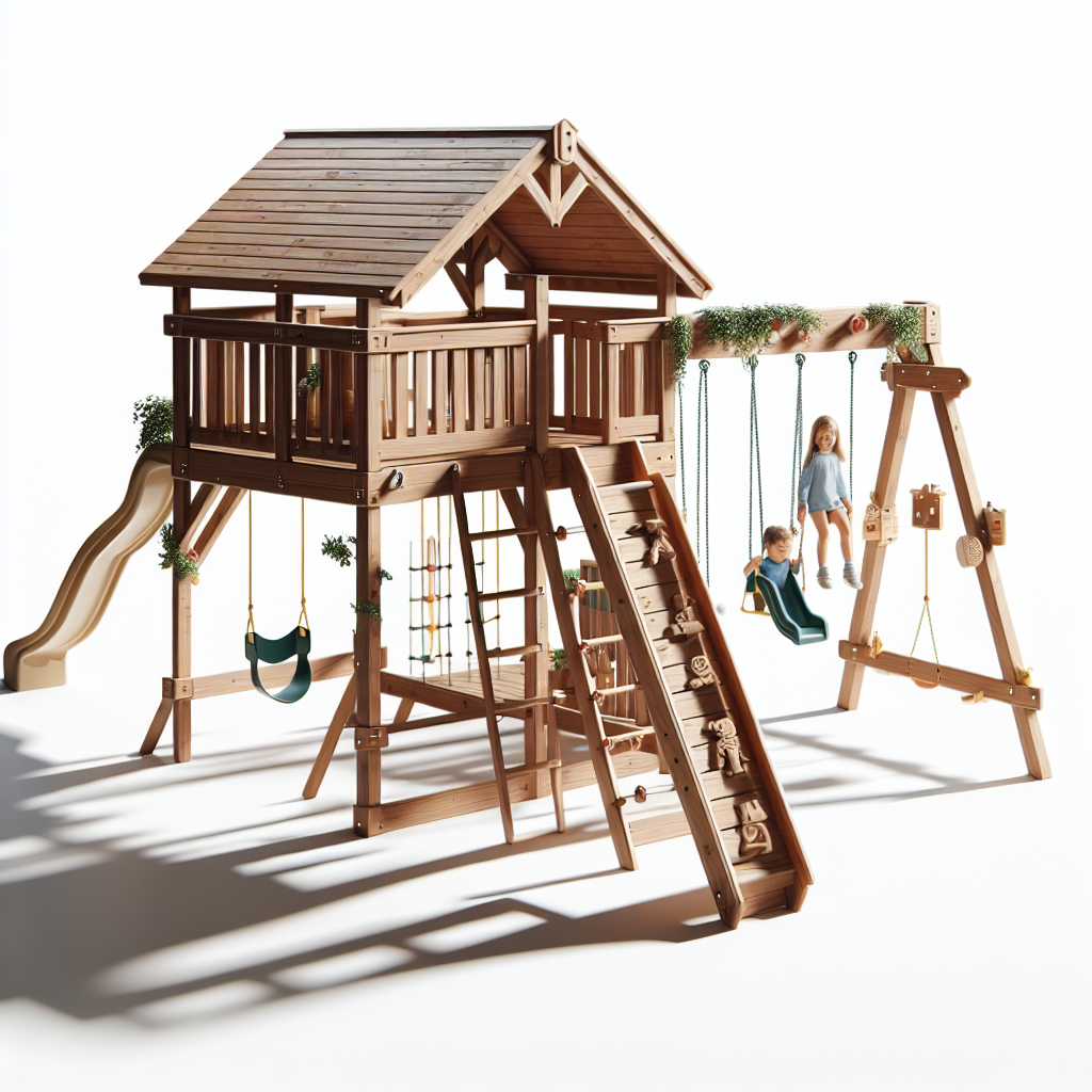 Cedar Summit Wooden Play Set