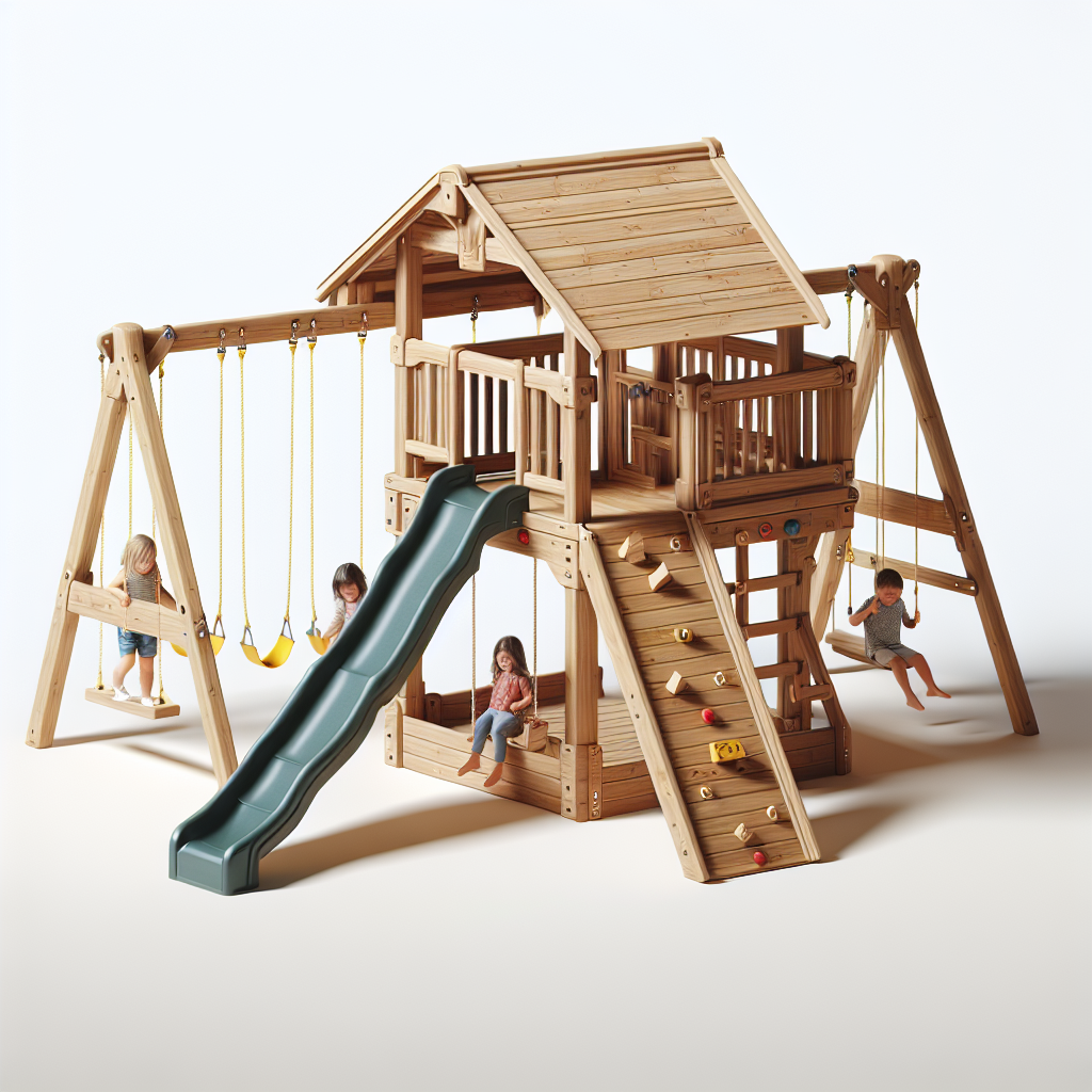 Cedar Summit Wooden Play Set