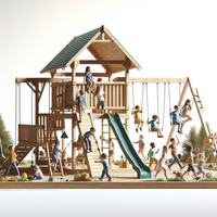 Cedar Summit Wooden Play Set