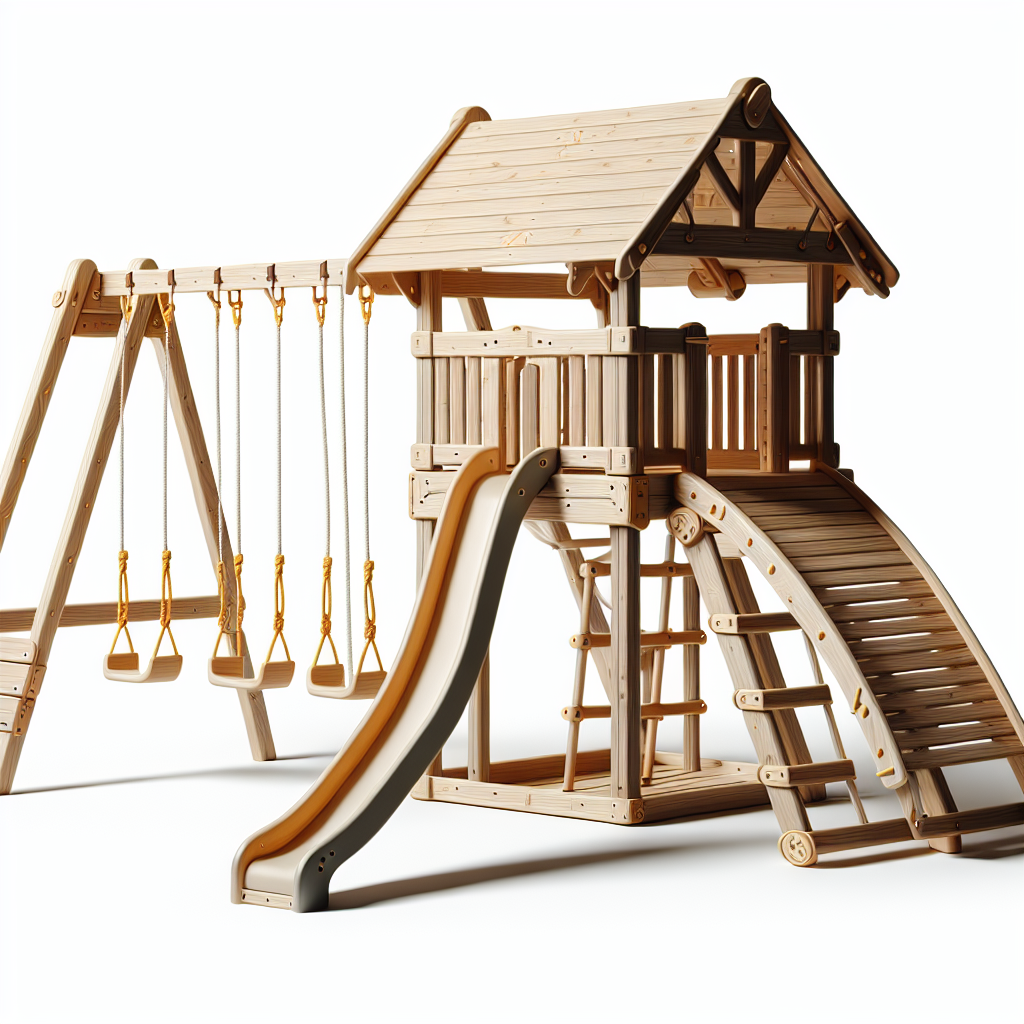 Swing-N-Slide Wooden Play Set