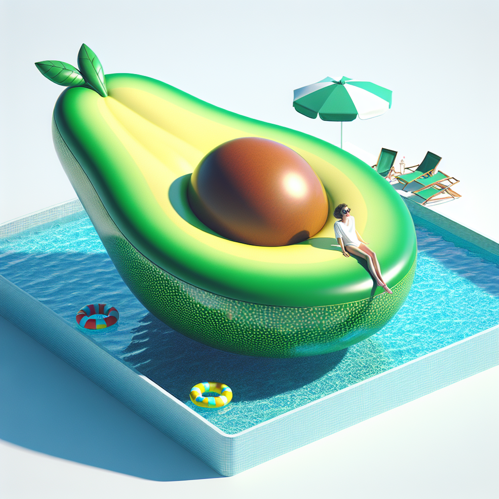 BigMouth Inc. Giant Avocado Pool Float