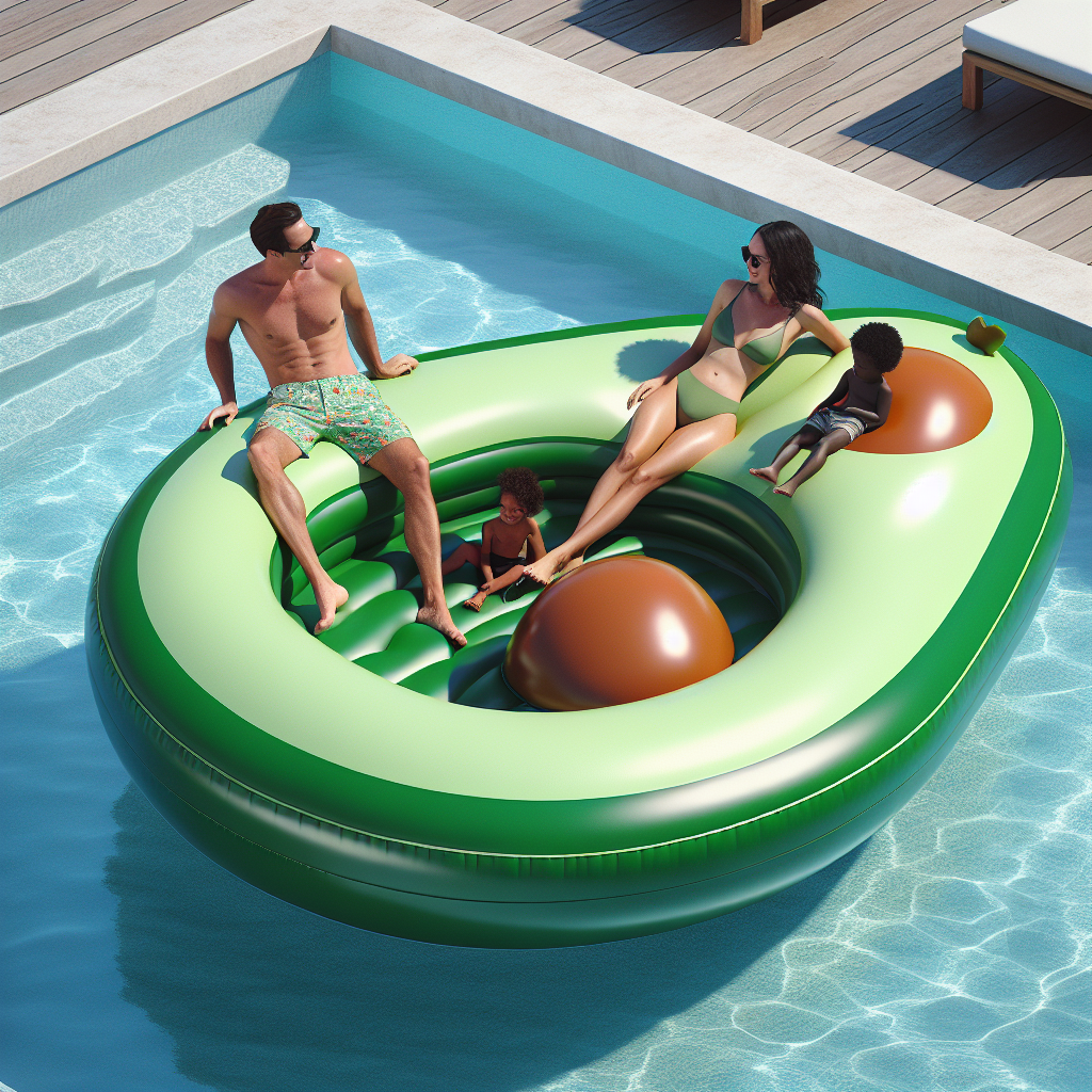 BigMouth Inc. Giant Avocado Pool Float