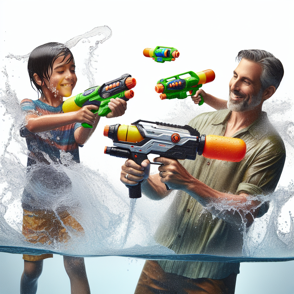 JOYIN 2 Pack Super Water Blaster Soaker Guns