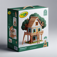 Treehouse Wooden Dollhouse