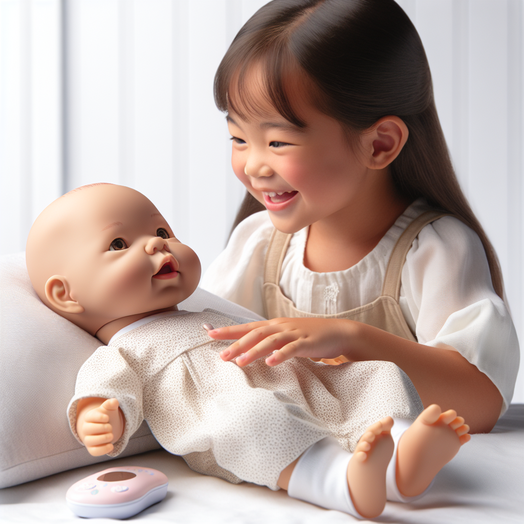 Interactive Newborn Baby Doll