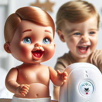 Laughing Newborn Baby Doll