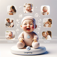 Laughing Newborn Baby Doll