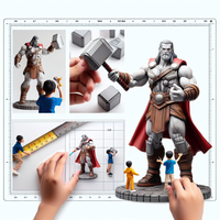 Thor with Mjolnir Vinyl Figurine