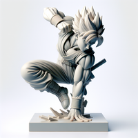 Trunks Galick Gun Vinyl Figurine