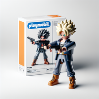 Trunks Galick Gun Vinyl Figurine
